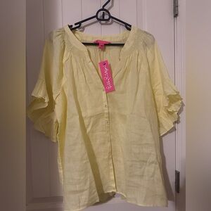 NWT Lilly Pulitzer women’s large blouse